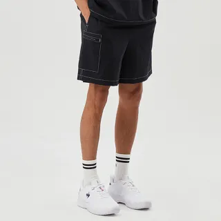 【LE COQ SPORTIF 公雞】運動TRAINING平織運動短褲 男女款-3色-LKT83686