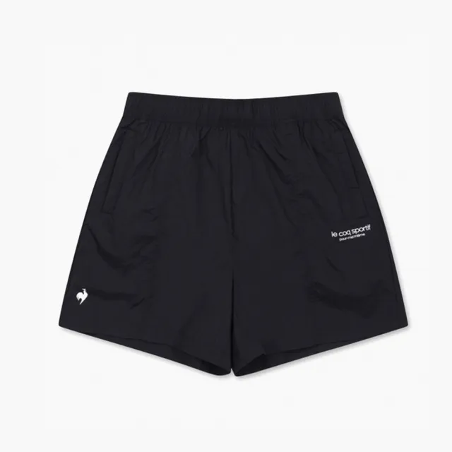 【LE COQ SPORTIF 公雞】運動TRAINING平織運動短褲 女款-3色-LKT82687