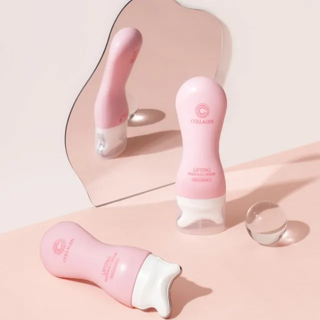 【RiRe】韓國 RiRe Reallagen 膠原蛋白拉提緊緻按摩霜 120g(美頸霜 身體乳 臉部頸部按摩霜)