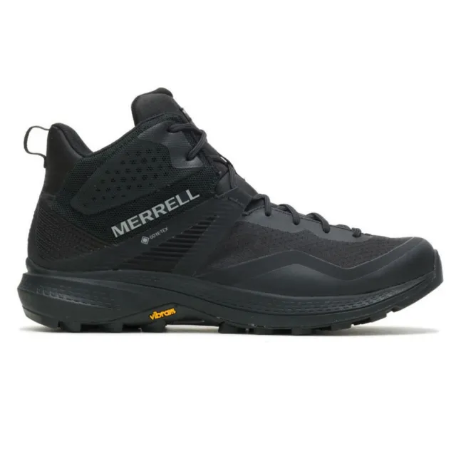 【MERRELL】MQM 3 Mid Gore-Tex 男 登山鞋 黃金大底 防水 中筒 極致黑(ML135569)