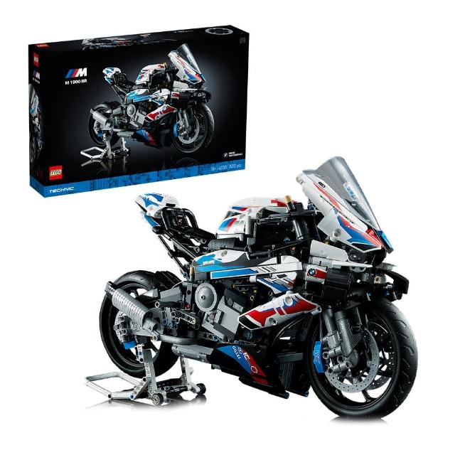 【LEGO 樂高】科技系列 42130 BMW M 1000 RR(重機 模型 禮物 居家擺設)