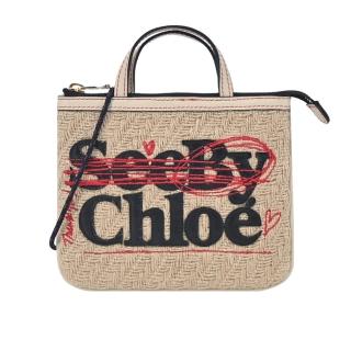 【See by Chloe’】草編手提/斜揹包(米色)