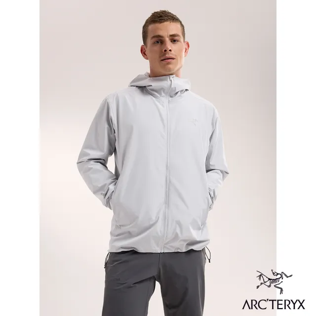 【Arcteryx 始祖鳥官方直營】男 Solano 軟殼外套(沉靜灰)