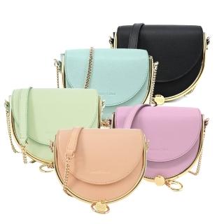 【See by Chloe’】MARA 牛皮翻蓋鏈帶馬鞍包
