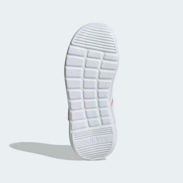 【adidas 愛迪達】運動鞋 童鞋 中童 兒童 魔鬼氈 LITE RACER 3.0 EL K 粉 ID3398