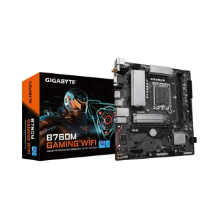 【GIGABYTE 技嘉】【GIGABYTE 技嘉】B760M GAMING WIFI Intel 主機板