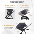 【ABC Design】GT 百變三人座-單人推車 極致黑(單人模式 單座椅  雙向推車 多功能嬰幼兒推車)