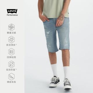 【LEVIS 官方旗艦】男款 彈性布料 / 膝上短褲 Performance Cool 熱賣單品 39864-0187