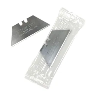 【CLEAN克林】英國進口重型美工刀刀片 一包5片(裝修用 裁紙機刀片 梯形刀片 剝線器 美沃奇 牧田通用)