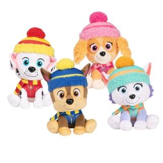 【PAW Patrol 汪汪隊立大功】美國GUND冬季特別主題汪汪隊毛絨玩具系列（小）(限量冬季造型正版玩偶)