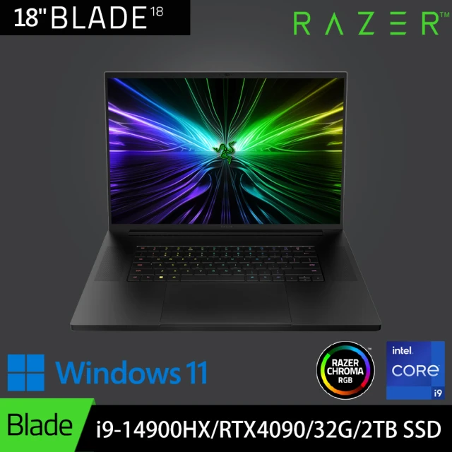 Razer 雷蛇 18吋i9 200Hz電競筆電(RZ09-