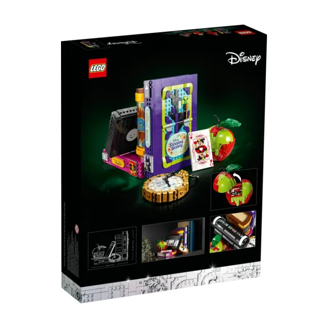【LEGO 樂高】迪士尼系列 43227 Disney100週年典藏-反派俱樂部(momo線上獨家 Villain Icons 復古模型 禮物)