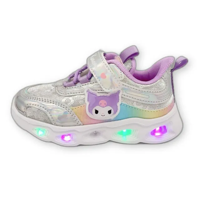 【SANRIO 三麗鷗】正版授權庫洛米電燈運動鞋(三麗鷗 酷洛米童鞋)