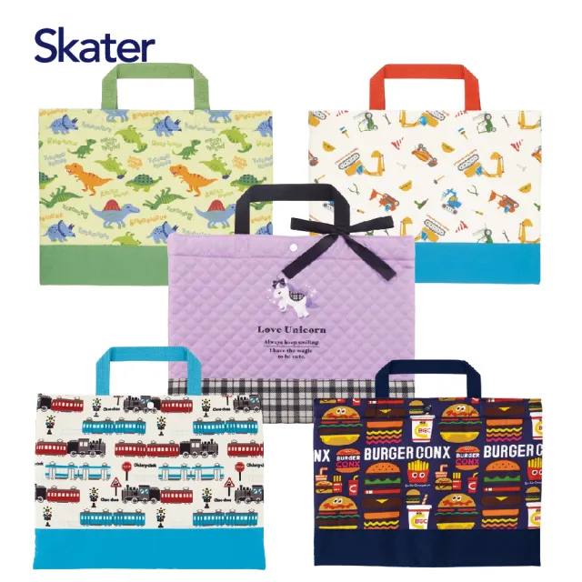 【Skater】手提補習袋(日本進口 A4 B5)