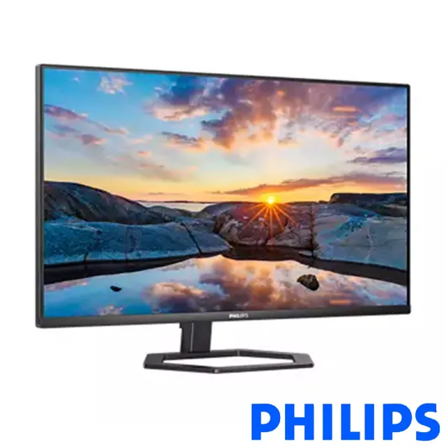 【Philips 飛利浦】(2入組)32E1N5800LA 32型 VA 4K 美型電腦螢幕(內建喇叭/可旋轉/HDMI/DP/4ms)