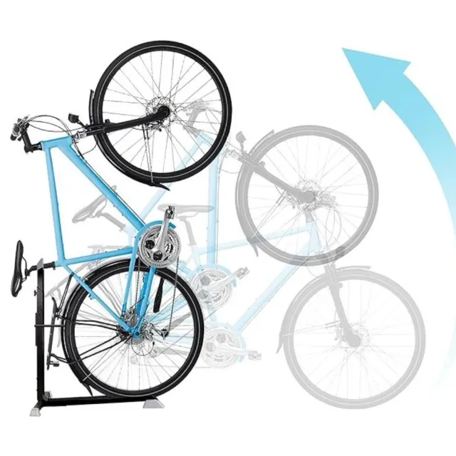 【運動收納哥】美國進口 後貨架置物架的腳踏車可用 L型直立架 停車架 腳踏車車架 自行車車架(公路車車架)