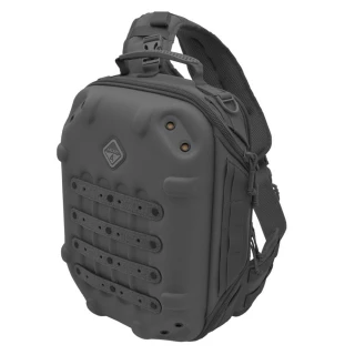 【Hazard 4】Hibachi Hard Shell Sling Pack 戶外生存遊戲 硬殼單斜肩背包 BS-HBC-BLK(公司貨-黑色)