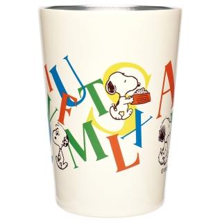 【大西賢製販】SNOOPY 史努比 保溫保冷不鏽鋼隨行杯 460ml 兄弟們 字母(餐具雜貨)