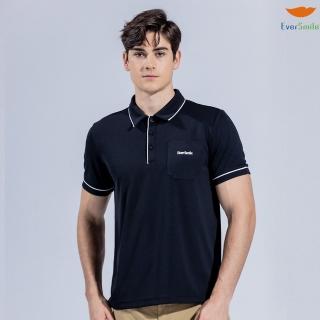 【EverSmile 幸福臺灣】男吸排鳥眼休閒POLO衫(吸濕排汗、速乾、透氣、鳥眼布、百搭上衣、機能衣)