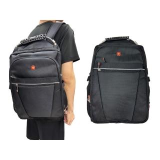 【SNOW.bagshop】後揹包大容量主袋+外袋共五層(防水尼龍布可A4資夾電腦胸扣水瓶內袋)