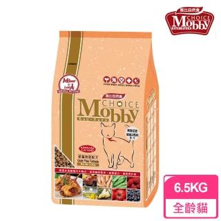 【Mobby 莫比】愛貓無穀配方 鵪鶉&鴨肉6.5公斤(貓糧、貓飼料、貓乾糧)