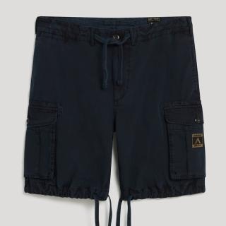 【Superdry】男裝 休閒短褲 工裝短褲 Parachute Light(海軍藍)