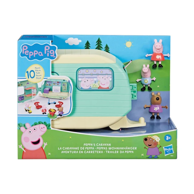 ToysRUs 玩具反斗城 Peppa Pig 粉紅豬小妹 露營拖車遊戲組