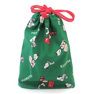 【大西賢製販】SNOOPY 史努比 抽繩筒狀束口袋 信箱