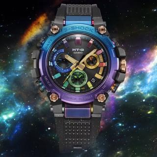 【CASIO 卡西歐】MT-G系列 浩瀚太空 藍牙多功能電波腕錶 禮物推薦 送禮首選(MTG-B3000DN-1A)