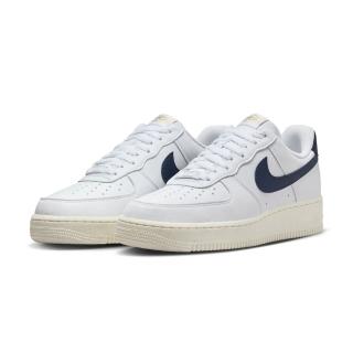 【NIKE 耐吉】W AIR FORCE 1 07 NN 白藍 金標 女鞋 休閒鞋 奶油底 穿搭(FZ6768-100 ∞)