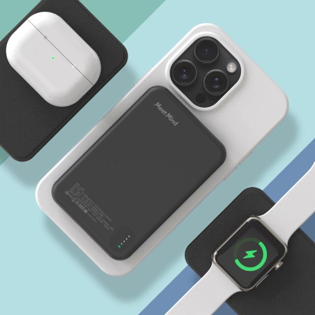【Meet Mind】5000mAh Mini Magsafe 三用磁吸快充行動電源