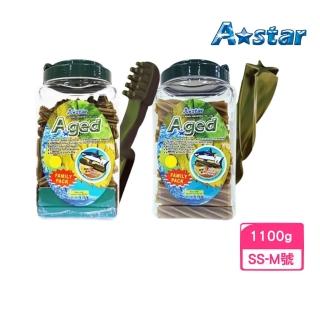 【A star】高齡犬用潔牙骨 桶裝 1100g（SS-M號）
