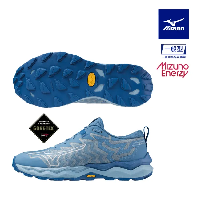 【MIZUNO 美津濃】WAVE DAICHI 8 GTX 女款慢跑鞋 J1GK245671(慢跑鞋)