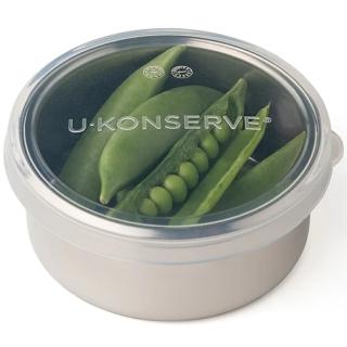 【美國優康 U-Konserve】透過 LFGB 食品安全等級認證 / CPSIA 檢驗不鏽鋼保鮮盒/儲存盒 150ml 透明(UKC006)