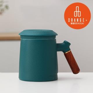 【悅康品家-品悅小物】悅山茶杯-寂靜綠(泡茶杯 沖茶壺 隨身茶具 辦公室茶杯 獨享杯 旅行茶具)