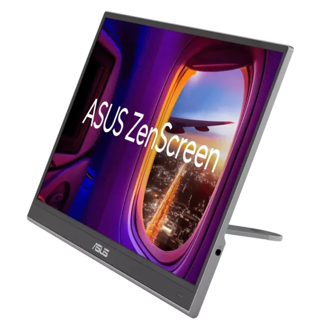 【ASUS 華碩】ZenScreen MQ16AHE 15.6吋 FHD OLED 攜帶型螢幕
