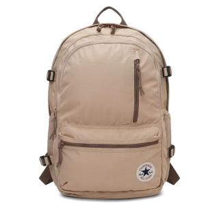 【CONVERSE】Straight Edge Backpack 男款 女款 卡其棕色 後背包 10021138-A13