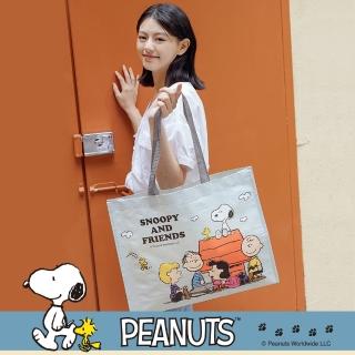 【Kiiwi O！官方直營】Snoopy 史努比聯名款．大容量萬用編織袋 多色選(史努比/購