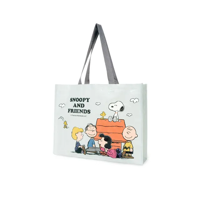 【Kiiwi O！官方直營】Snoopy 史努比聯名款．大容量萬用編織袋 多色選(史努比/購物袋/環保/大容量)