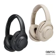 【audio-technica 鐵三角】ATH-S300BT 無線藍牙耳罩式耳機(黑色/米色)