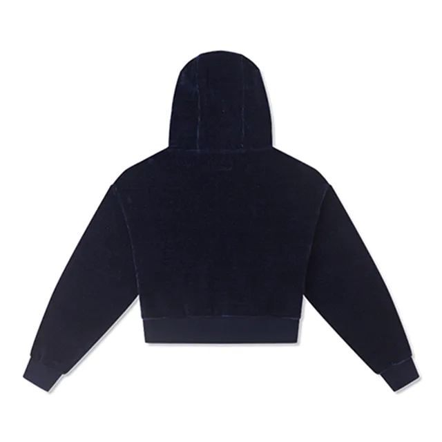 【CONVERSE】Essential Hoodie W 女款 深藍色 休閒 上衣 帽T 長袖 10026557-A02