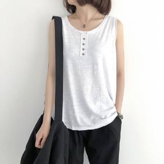 【ONEY 歐妮】★造型休閒舒適修身背心(上衣/女裝/T恤/休閒/百搭)