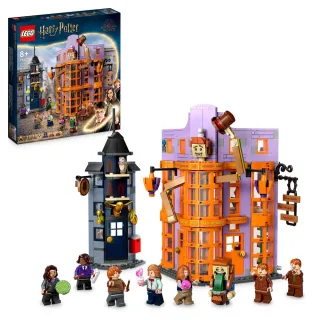 【LEGO 樂高】哈利波特系列 76422 斜角巷:衛氏巫師法寶店(Diagon Alley: Weasleys’ Wizard Wheezes)