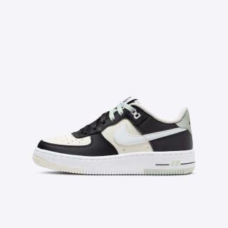 【NIKE 耐吉】Air Force 1 Lv8 1 GS 大童 休閒鞋 運動 經典 AF1 黑 米(FB9035-002)