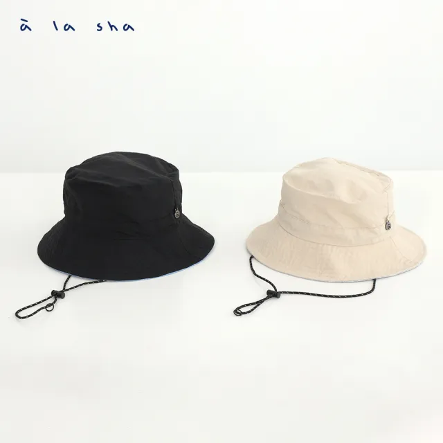【a la sha】兩面戴可摺收漁夫帽