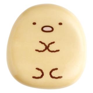 【San-X】角落生物 角色造型陶瓷筷架 躺姿 炸豬排 臉(餐具雜貨)
