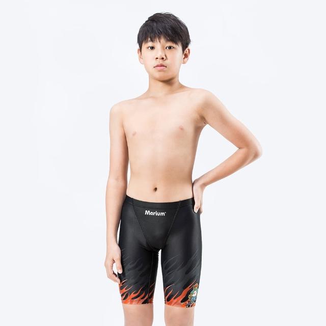 【MARIUM】男童泳褲 兒童泳褲 四角泳褲 泳褲 及膝泳褲 游泳課 游泳 美睿(MAR-24126J)