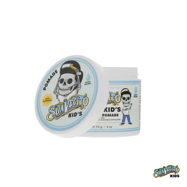 【Suavecito 骷髏頭】Kids Pomade小骷髏兒童無矽靈水性髮油(4oz/原廠公司貨)