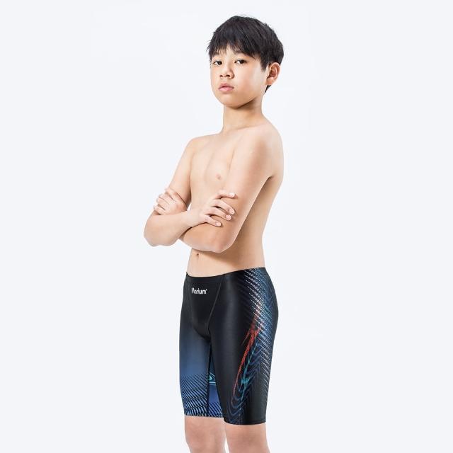 【MARIUM】男童泳褲 兒童泳褲 四角泳褲 泳褲 及膝泳褲 游泳課 游泳 美睿(MAR-24121J)