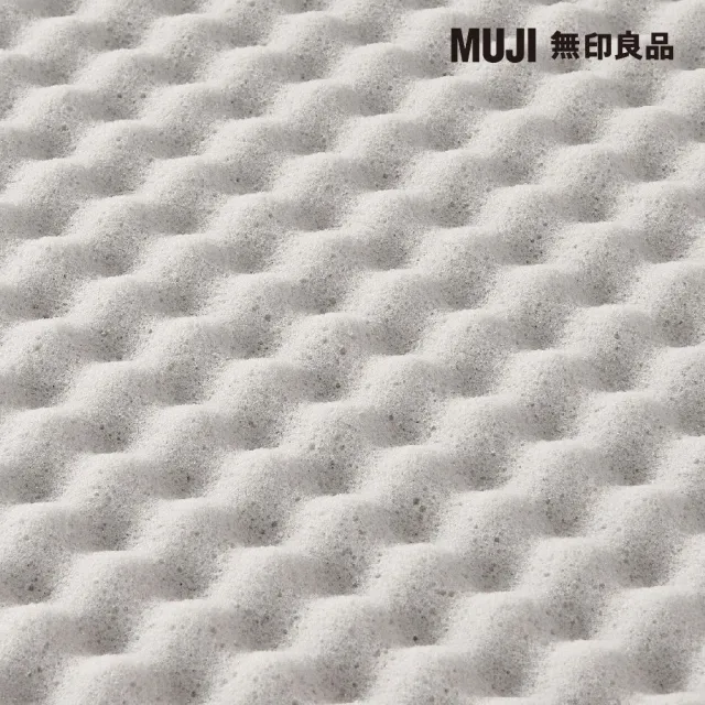 【MUJI 無印良品】超高密度獨立筒包覆型床墊/D 約寬142*深196*高21cm(大型家具配送)